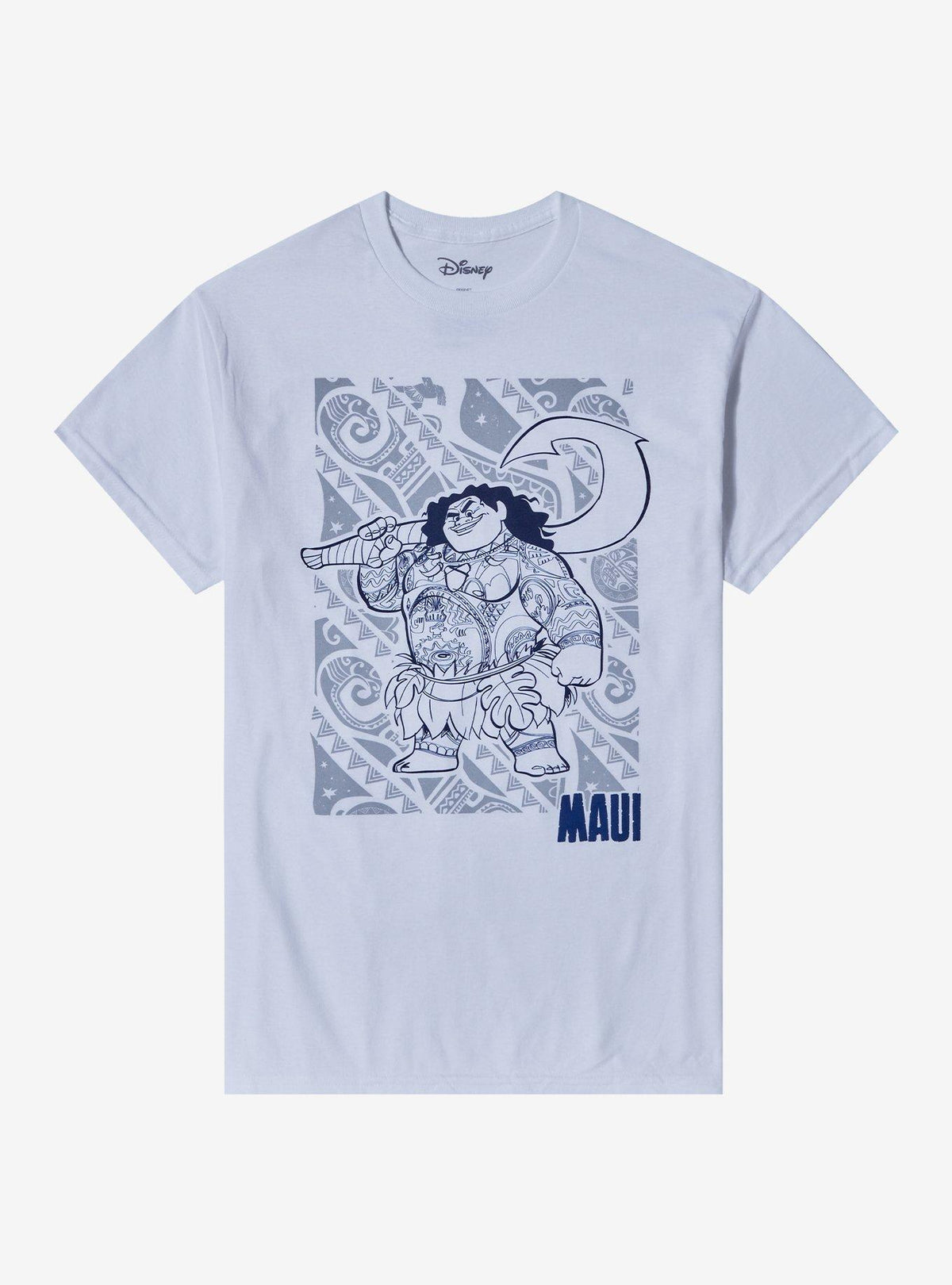 Moana Maui Line Art T-Shirt