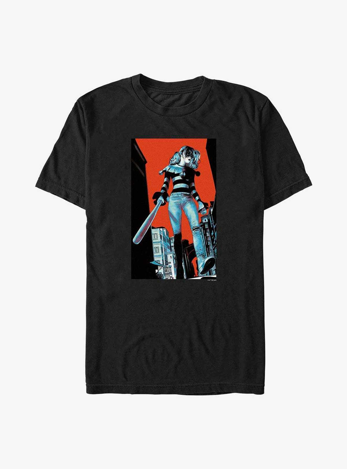 dark vigilante Batter Up Harley Quinn Big Tall T-Shirt
