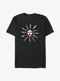 dark vigilante Joker Facepaint Knives Big Tall T-Shirt