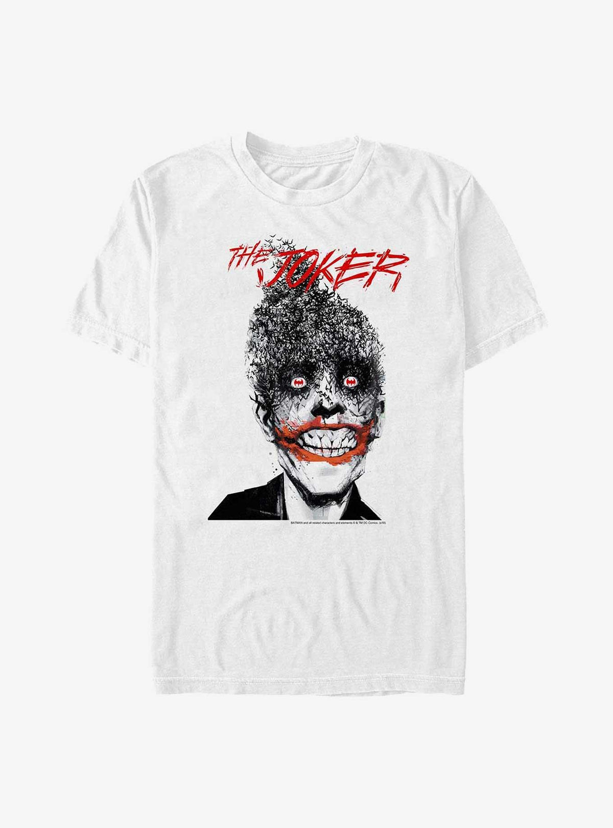 dark vigilante Bat Joker Big Tall T-Shirt