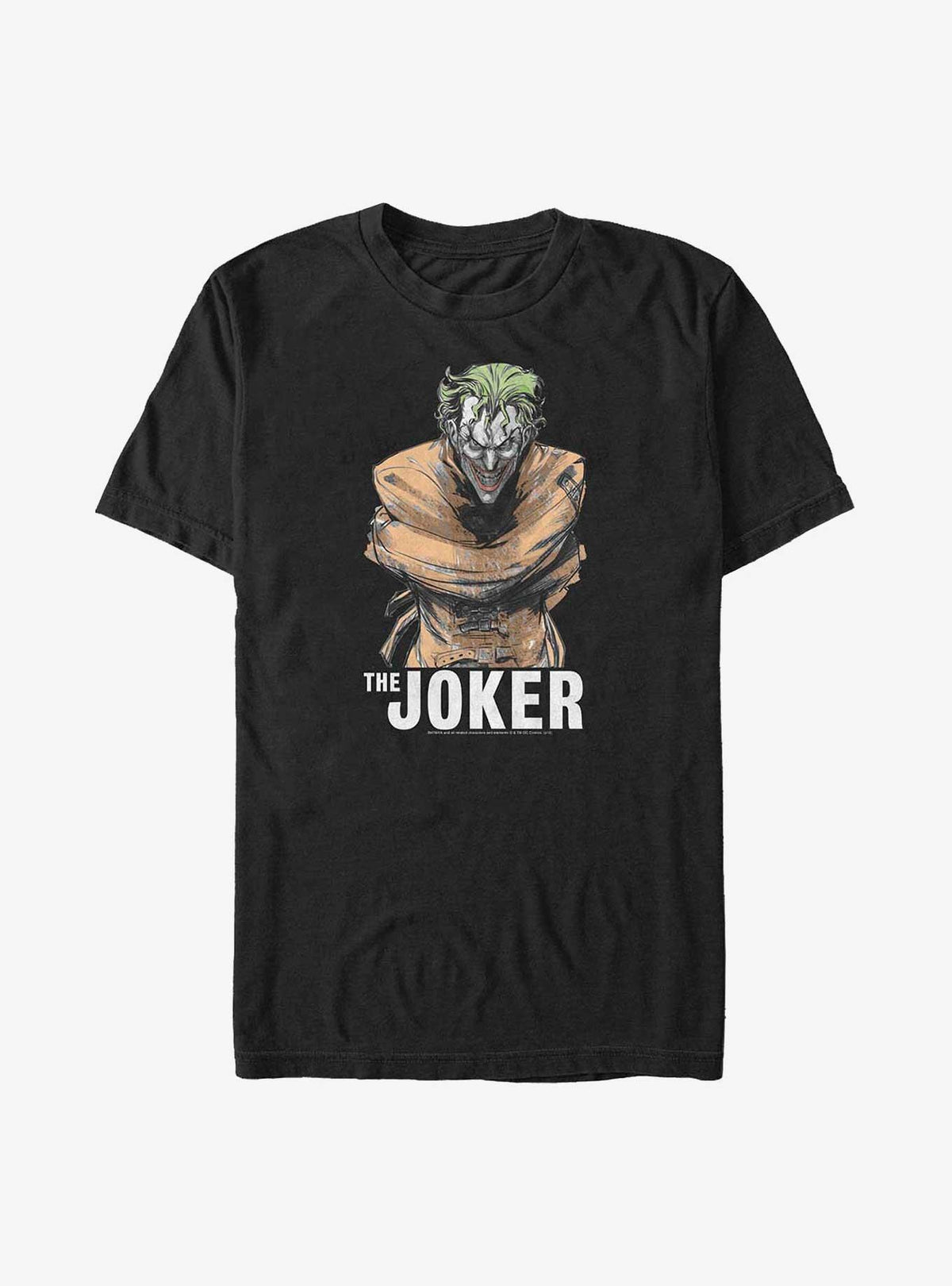 dark vigilante Caged Joker Big Tall T-Shirt