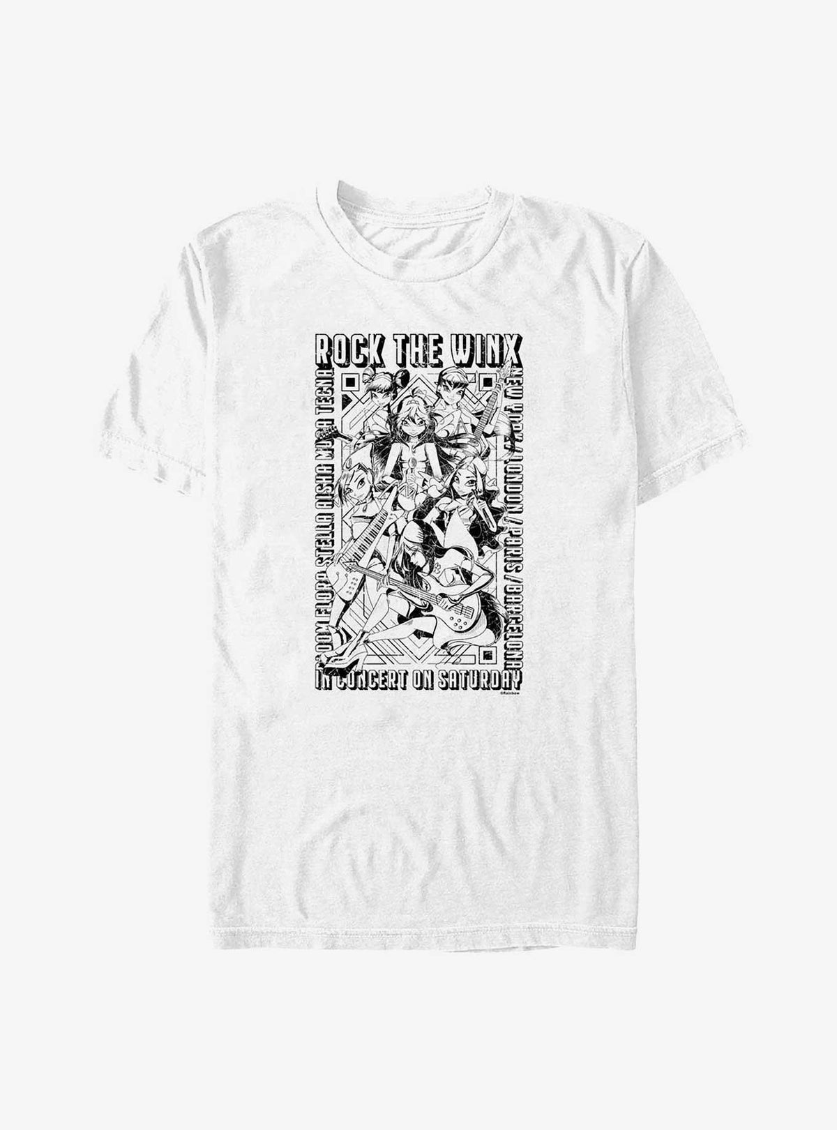 Winx Club Rock The Winx Big Tall T-Shirt