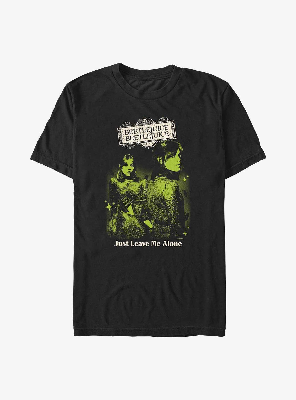 Beetlejuice Astrid Deetz Leave Me Alone Big Tall T-Shirt