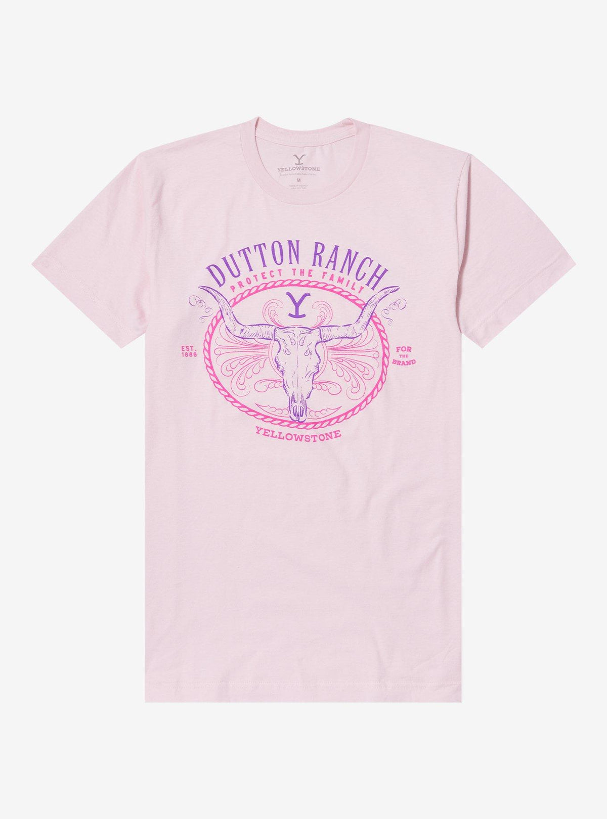 Yellowstone Dutton Ranch Pink T-Shirt
