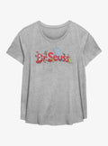 Dr Seuss Retro Character Mix Girls T-Shirt Plus Size