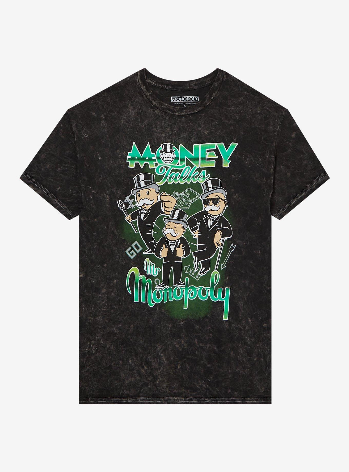 Monopoly Money Talks Collage T-Shirt
