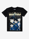 fantasy alchemist Brotherhood Roy Mustang Gold Foil Dark Wash T-Shirt