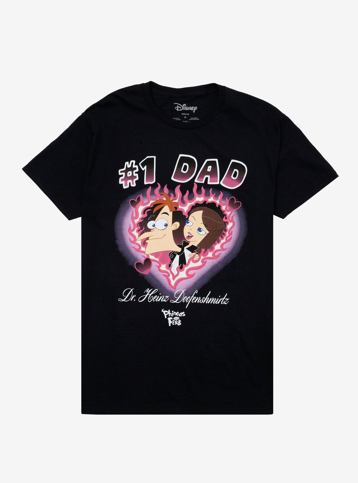 Phineas And Ferb Doofenshmirtz 1 Dad T-Shirt