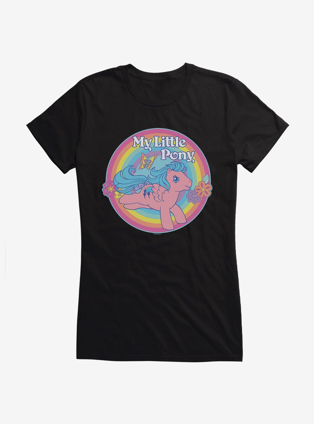 cute pony Baby Firefly Retro Girls T-Shirt