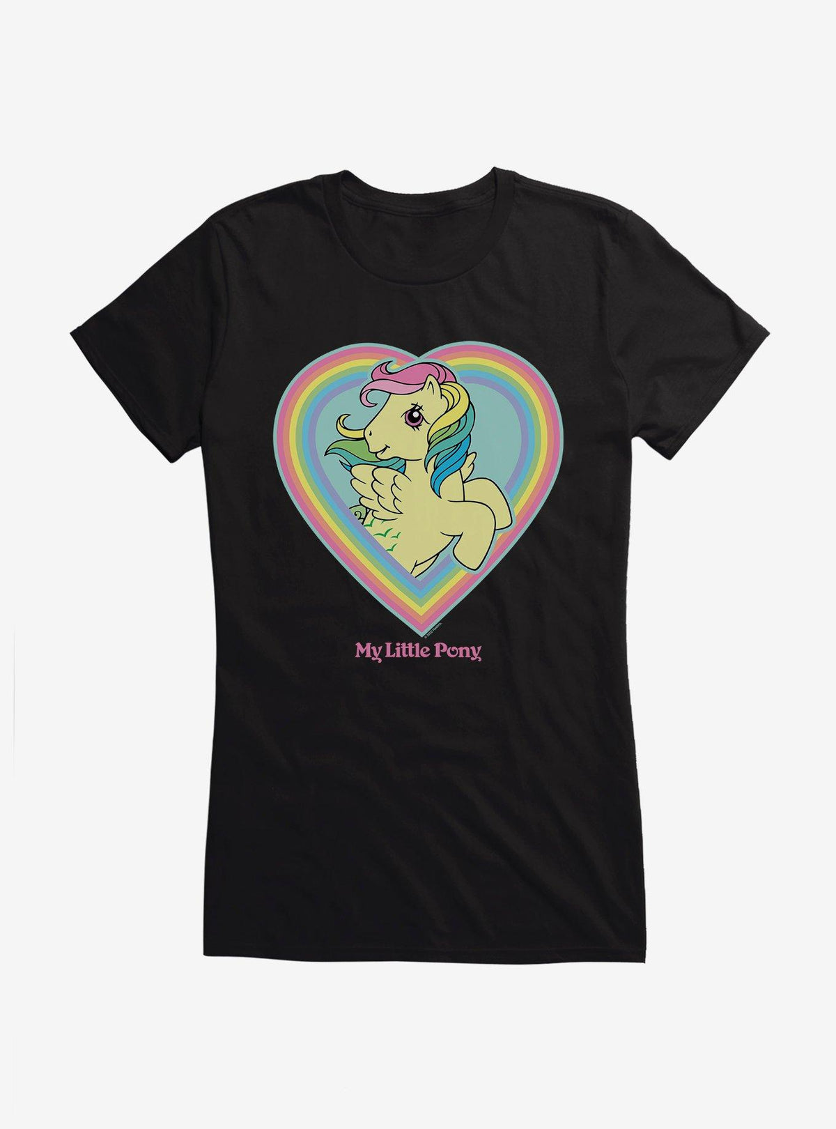 cute pony Skydancer Retro Girls T-Shirt