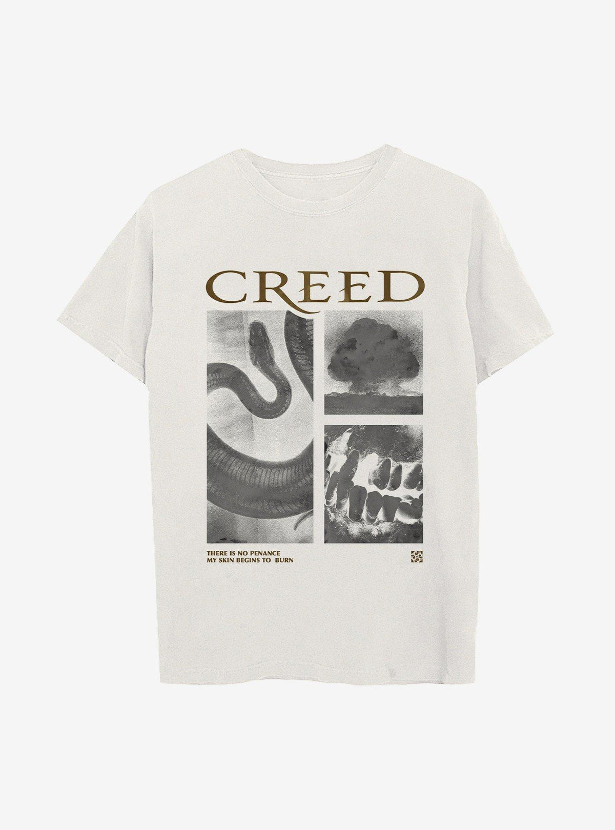 Creed Snake Boyfriend Fit Girls T-Shirt