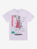 Squid Game Red Light Green Light Doll Split T-Shirt