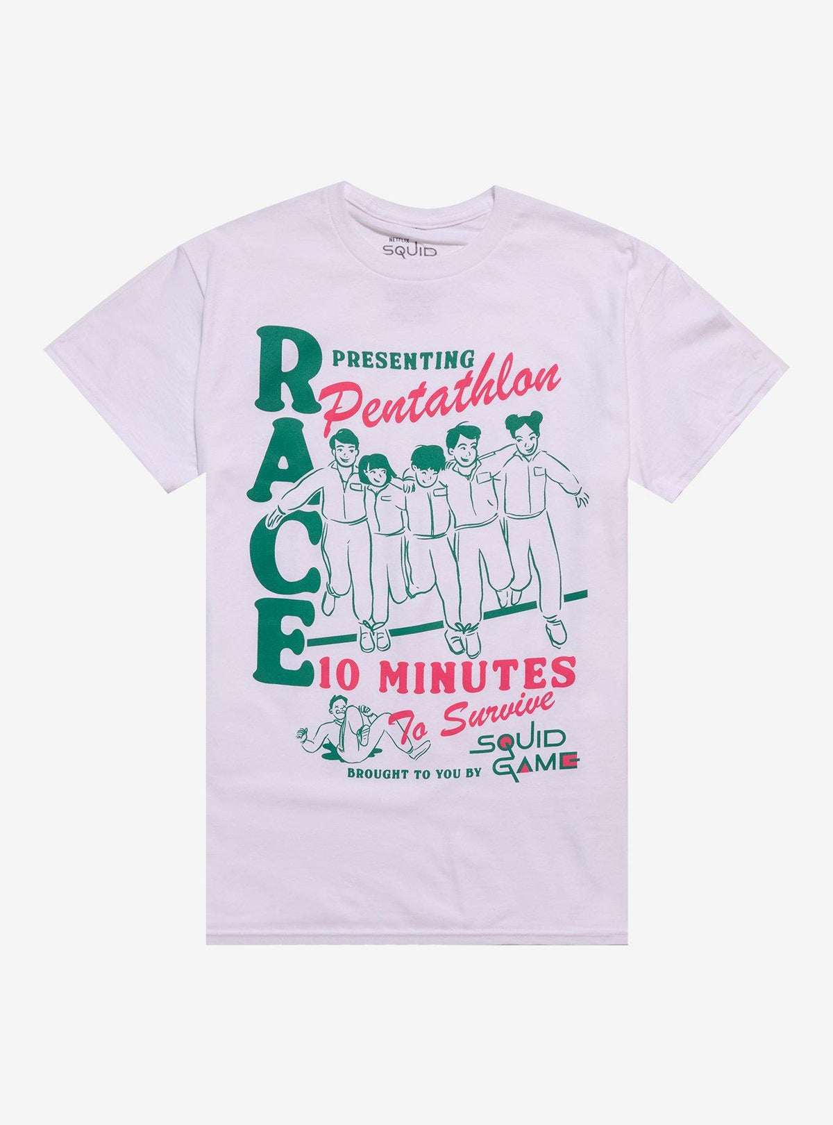 Squid Game Pentathlon Race T-Shirt
