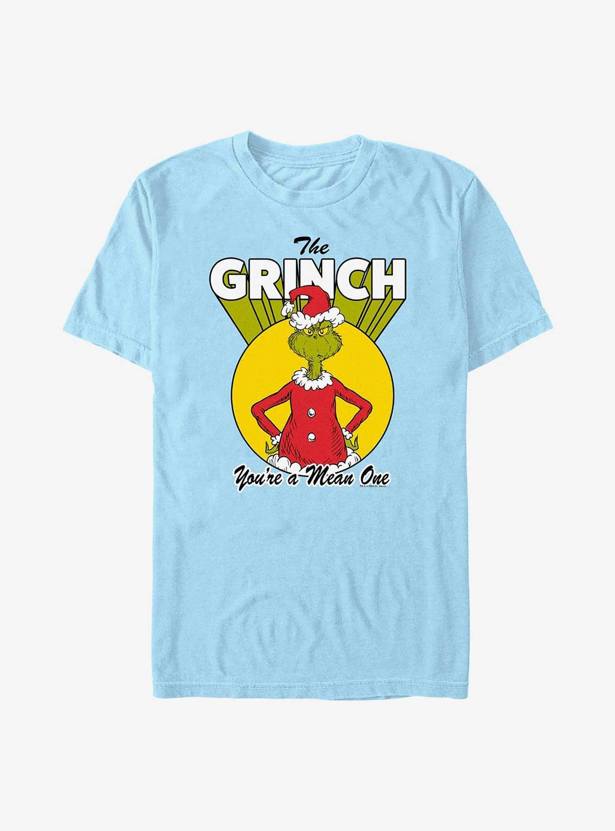 Dr Seuss Grinch Retro T-Shirt