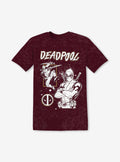 masked antihero Foil Mineral Wash Boyfriend Fit Girls T-Shirt