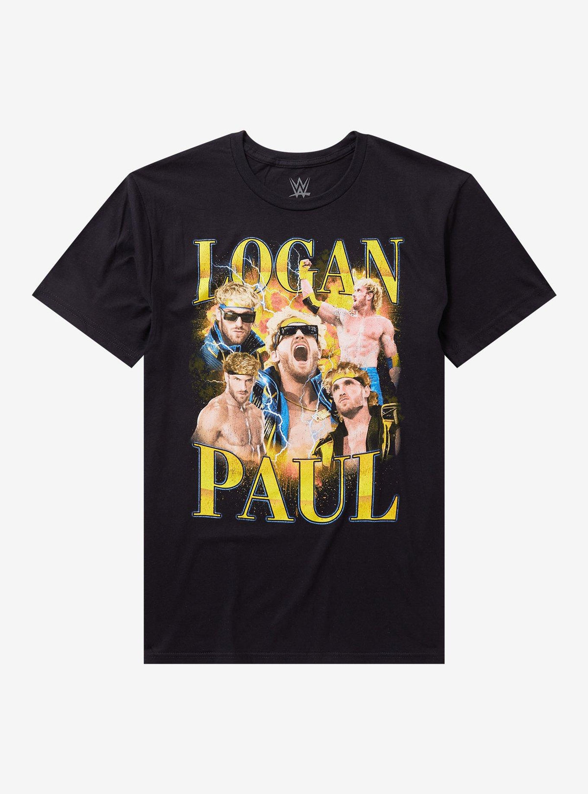 WWE Logan Paul Collage T-Shirt