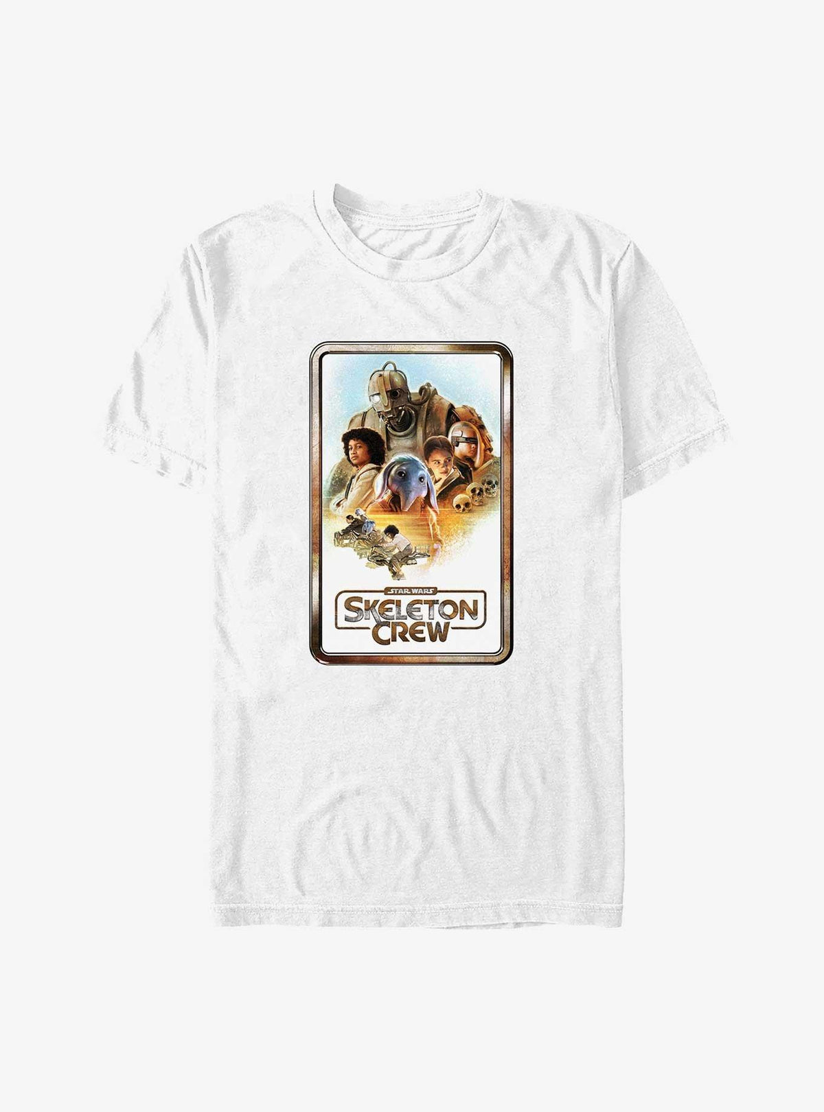 space adventure Skeleton Crew Retro Poster T-Shirt