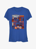 space adventure Skeleton Crew Retro Icons Girls T-Shirt