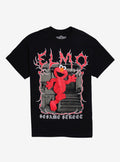 Sesame Street Elmo Metal T-Shirt