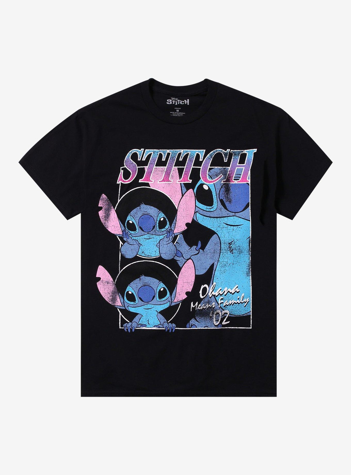cute blue alien Collage T-Shirt