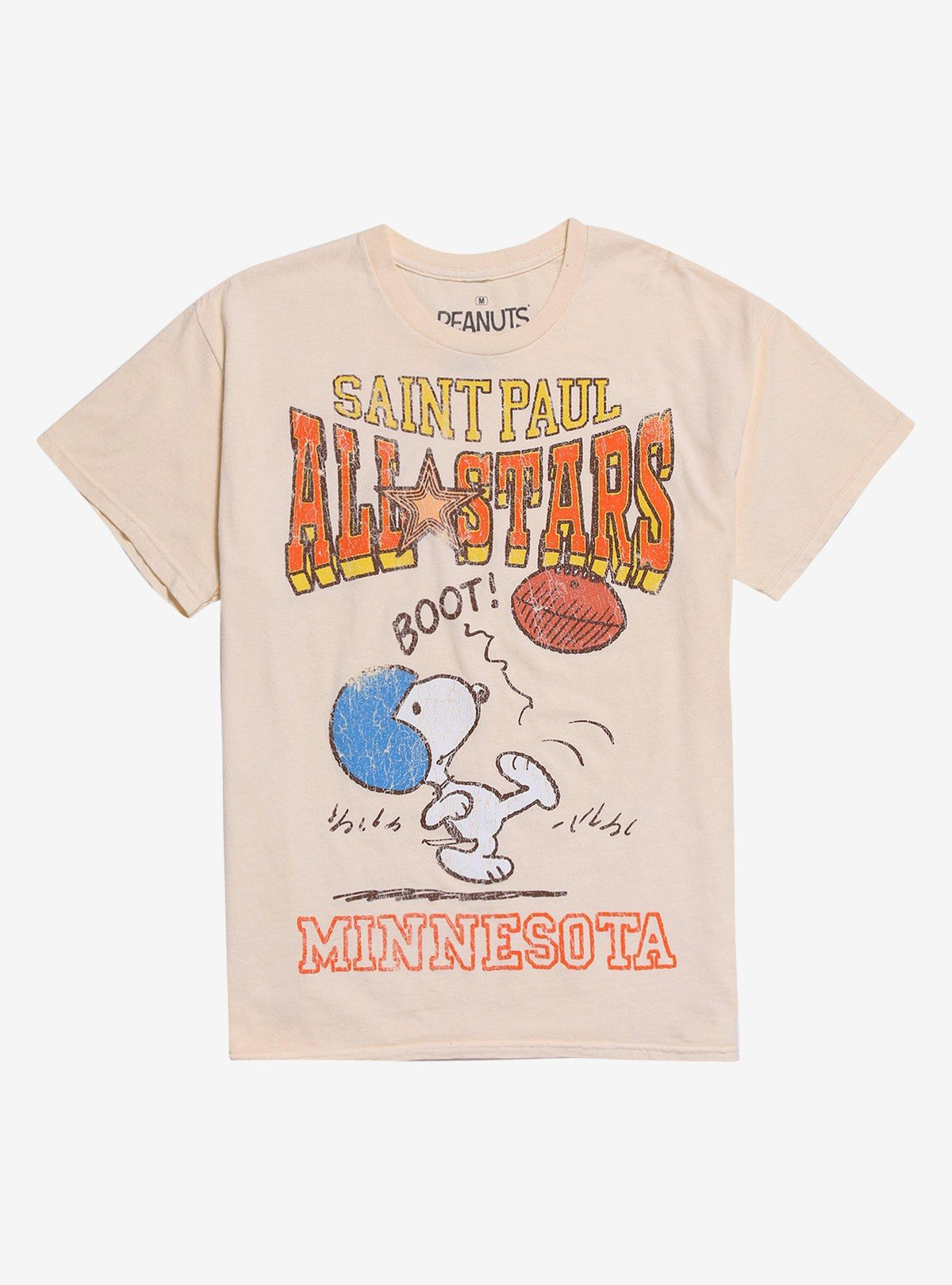 Peanuts Snoopy All Stars Minnesota Vintage T-Shirt