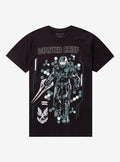 Halo Master Chief Holographic Foil Print T-Shirt