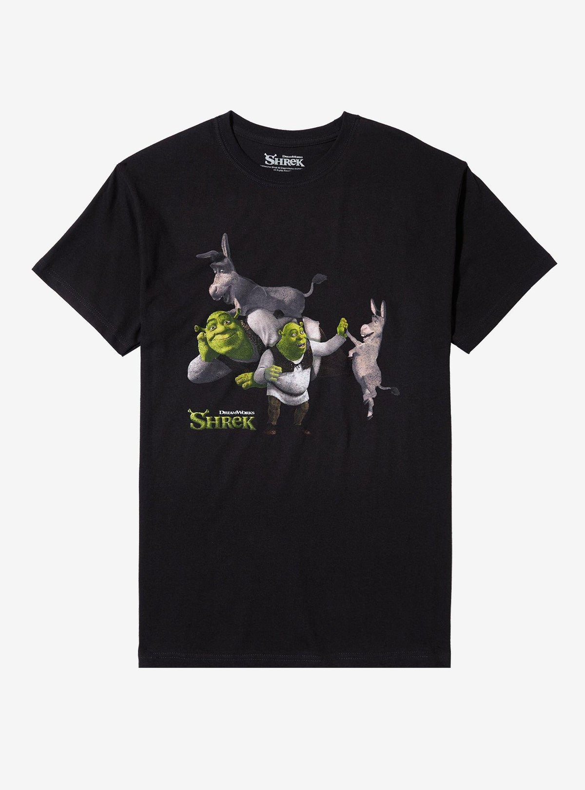 Shrek Donkey Dance Collage T-Shirt