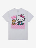 cute kitty Tiny Chum Boyfriend Fit Girls T-Shirt