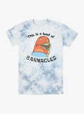 cartoon sea sponge This Is A Load Of Barnacles Tie-Dye T-Shirt