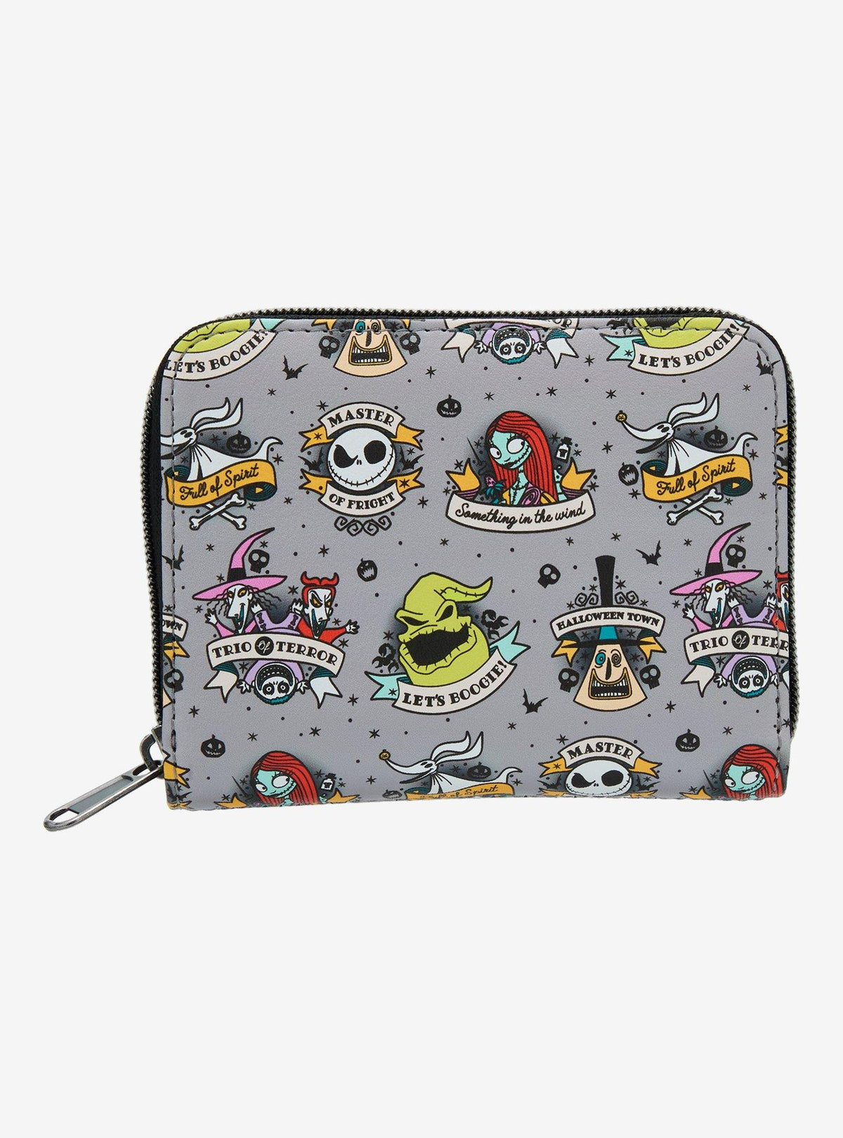 spooky holiday Tattoo Art Mini Zipper Wallet