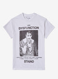 Stained Dysfunction Boyfriend Fit Girls T-Shirt