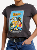 A Goofy Movie Home Video Poster Girls Skimmer T-Shirt