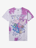 Regular Show Characters Tie-Dye Girls T-Shirt
