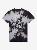 The Grim Adventures Of Billy Mandy Collage Tie-Dye Girls T-Shirt