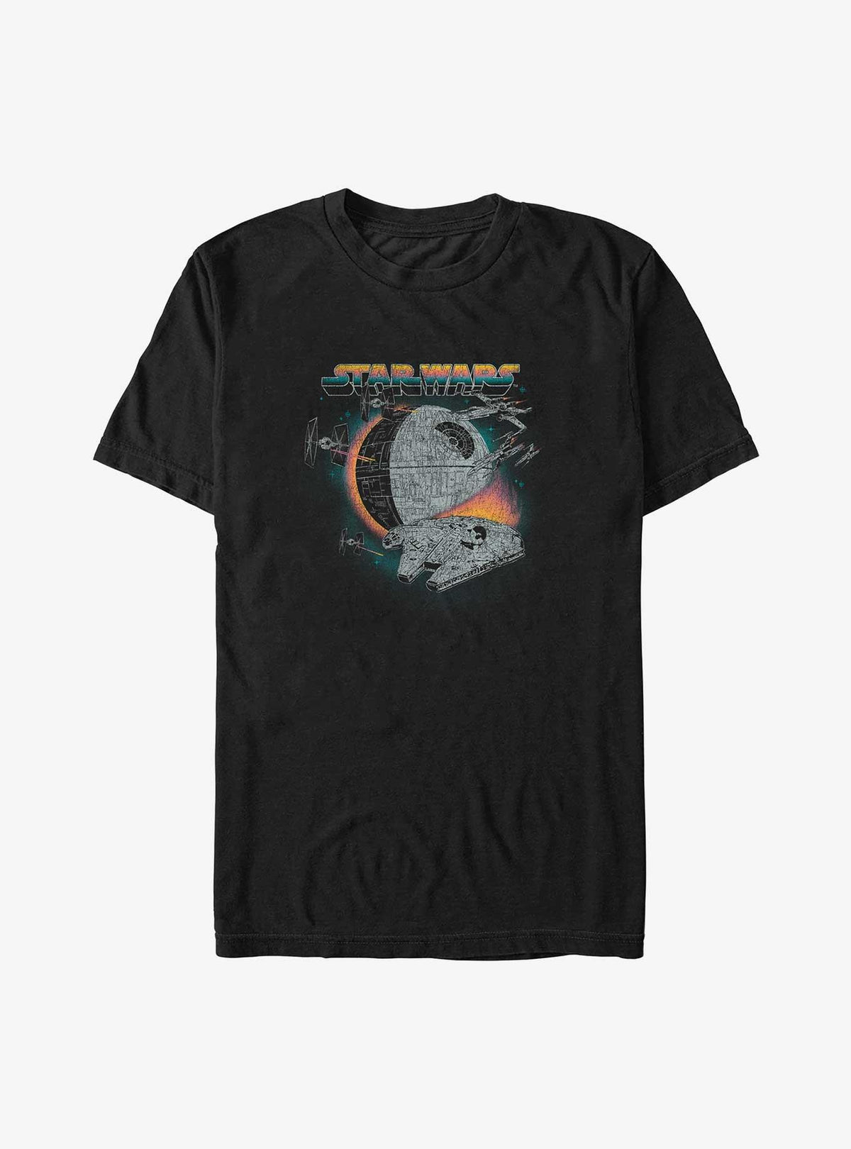 space adventure Retro Ships T-Shirt 2