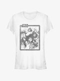 space adventure Retro Group Girls T-Shirt