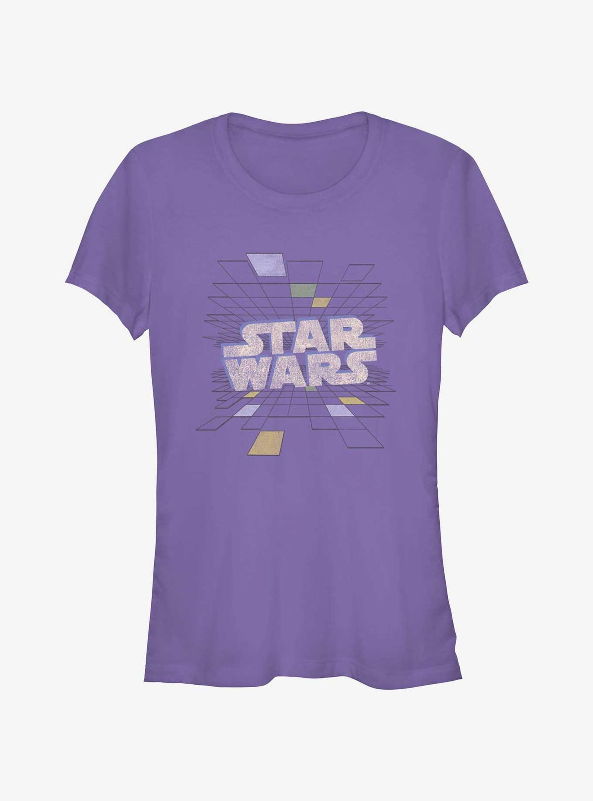 space adventure Faded Retro Girls T-Shirt