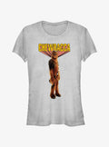 space adventure C-3PO R2-D2 Vader Retro Girls T-Shirt