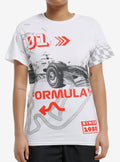 Formula 1 Racing Boyfriend Fit Girls T-Shirt