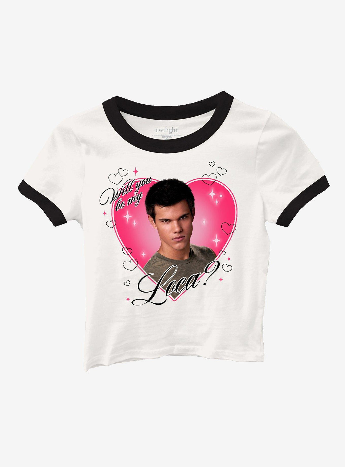 Twilight Will You Be My Loca Girls Baby Ringer T-Shirt