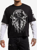 Noise Decay Anime Demon Twofer Long-Sleeve T-Shirt