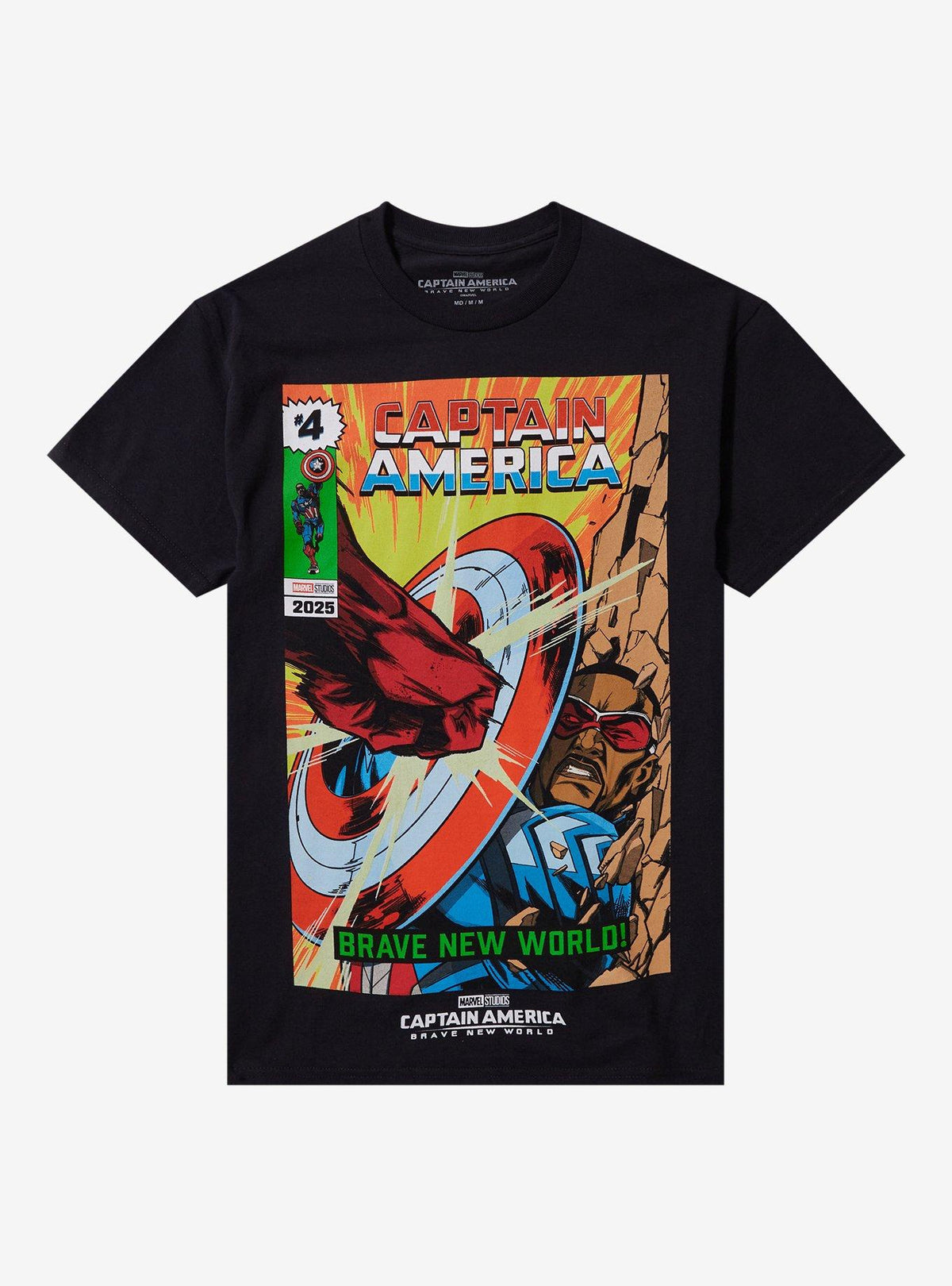 Captain America Brave New World Comic Cover T-Shirt