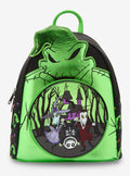 spooky holiday Oogie Boogie Metallic Mini Backpack