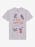 cute pony Trio Sticker Design Girls T-Shirt