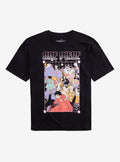 pirate anime Egghead Group Print Girls T-Shirt