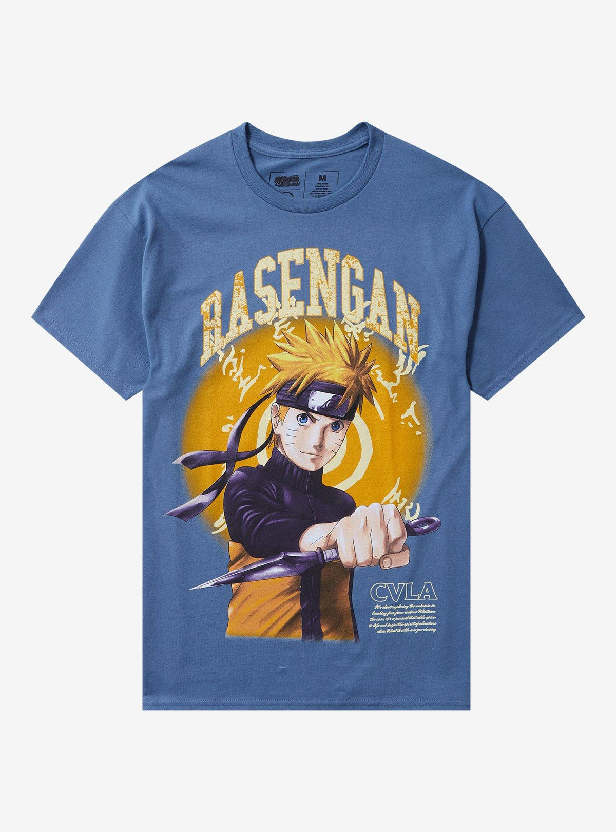 CVLA X anime ninja Shippuden Rasengan T-Shirt