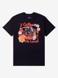3 Coffees No Lunch T-Shirt By Got Funny