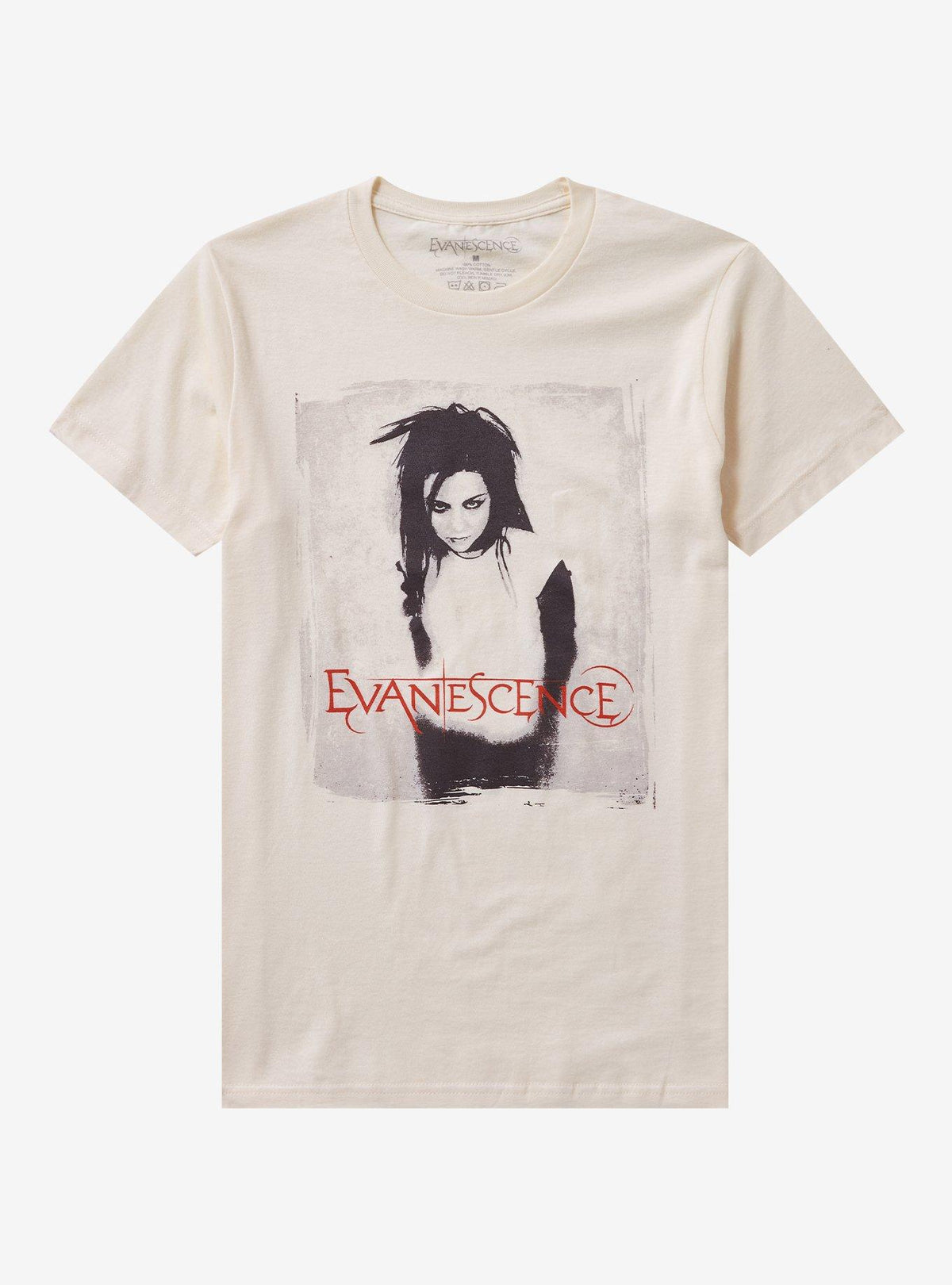 Evanescence Amy Lee Portrait Boyfriend Fit Girls T-Shirt