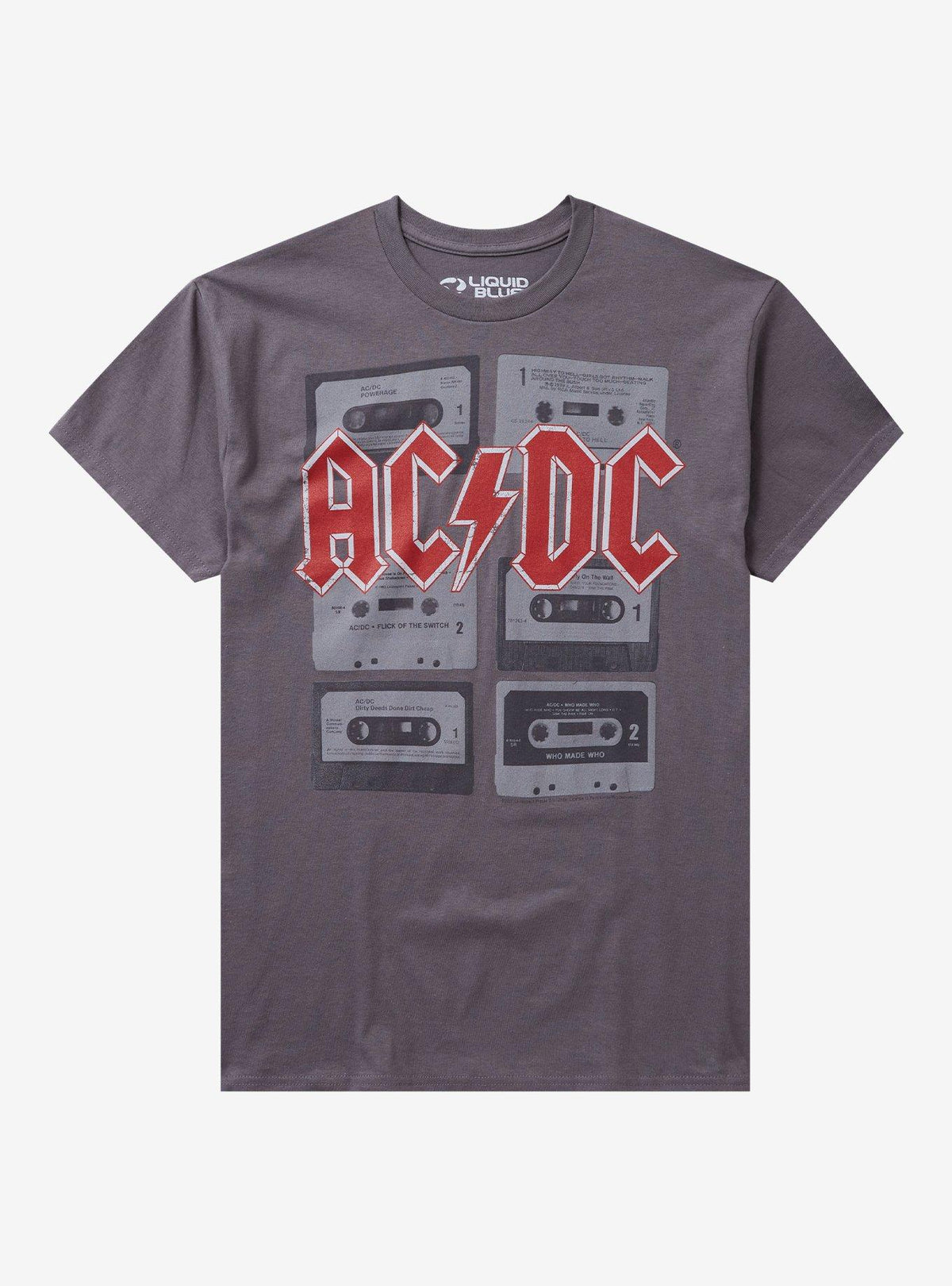 AC DC Cassette Tapes T-Shirt