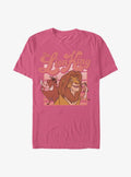 The Lion King Group Retro Stripe Garment Dye T-Shirt